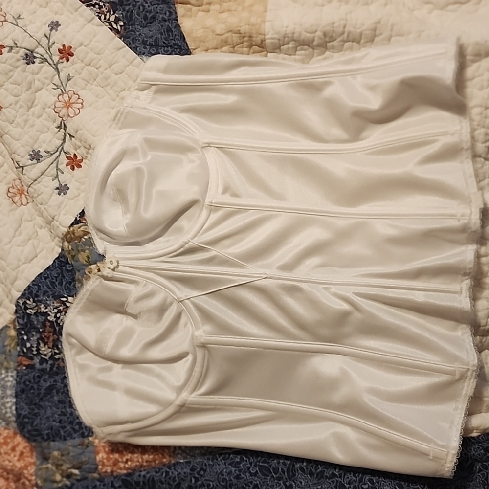Dominique long line strapless corset